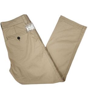 NEW Aeropostale Mens Straight Leg Khaki Chino Uniform Pants 30x30